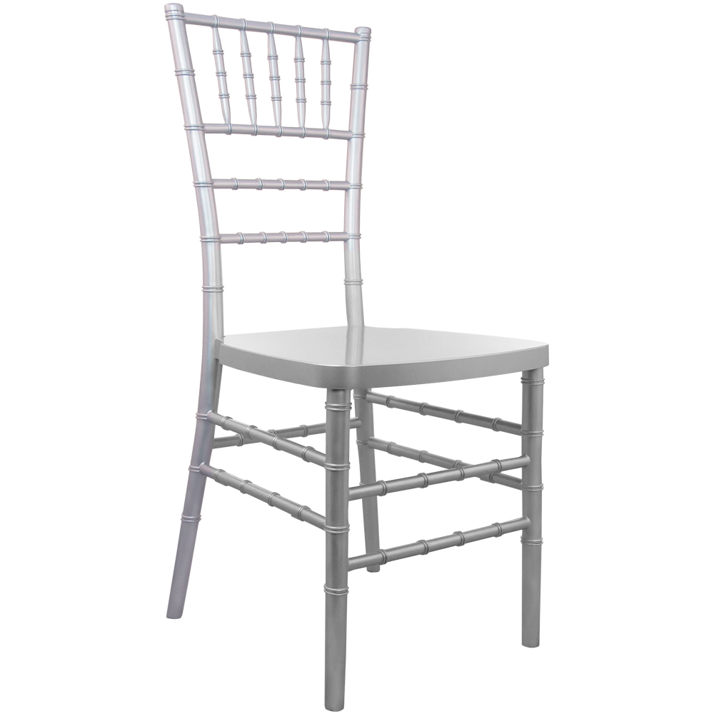Silver Resin Chiavari Chair