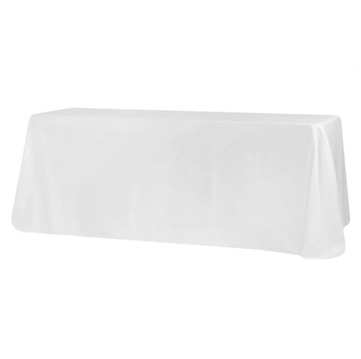 White 60x120 Rec Tablecloths